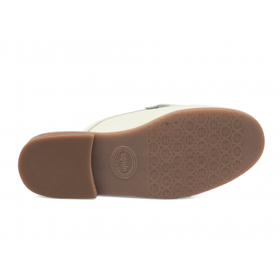 Loafer Mules SY-08 Cream Nappa